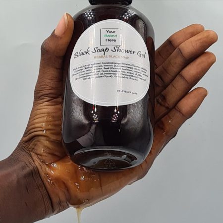 Black Soap Shower Gel ayewalabs Black Soap Shower Gel ayewalabs